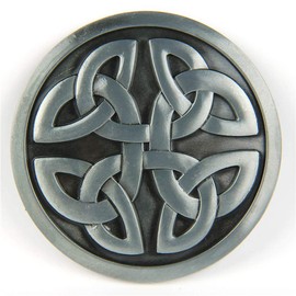 Belt Buckle, Round Celtic Knot Kilt Belt Buckle Western Keltic Buckles for Men Women, American Keltic Irish Scottish Celtic Knot Belt Buckle for Men, Fashion Western Belt Buckle for Men and Women.