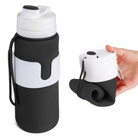 NAVTUE Foldable Water Bottle 750 ml (Black)