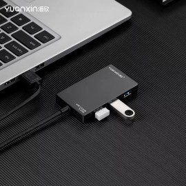Yuanxin 4-Port USB 3.0 Hub Premium quality SLIM W/retail package 5Gbps SPEED