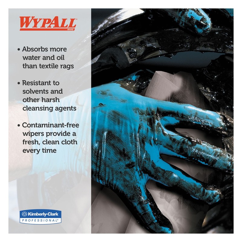 WYPALL X80 WIPERS WHITE160/SHEETS