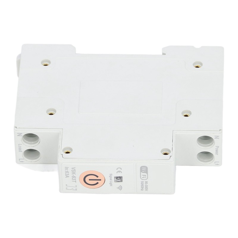 WiFi Switch Circuit Breaker 1P 63A Remote Voice Control Timing