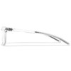 ROKA Cade Ultra-Lightweight Rectangular Frame Readers - Clear Frame -