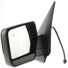 Kool Vue Driver Side Power Heated Mirror for Ford Expedition 2007-2010 With Puddle Lamp Textured