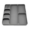 Silverware Drawer Organizer 3 in 1 Eco Friendly Plastic Multifunction