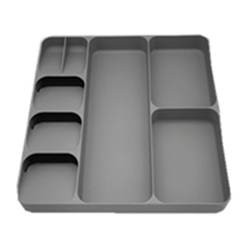 Silverware Drawer Organizer 3 in 1 Eco Friendly Plastic Multifunction