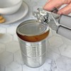 R&M Soft-grip Manual Can Opener Heavy Duty Stainless Steel with