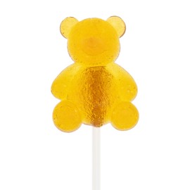 Sparko Sweets Natural Honey Bear Lollipops, 12 Count, No Artificial Ingredients, No Corn Syrup, 1.5 lbs, Made in USA – Perfect for Gifting, Tea Stirring, and Natural Sweet Treats