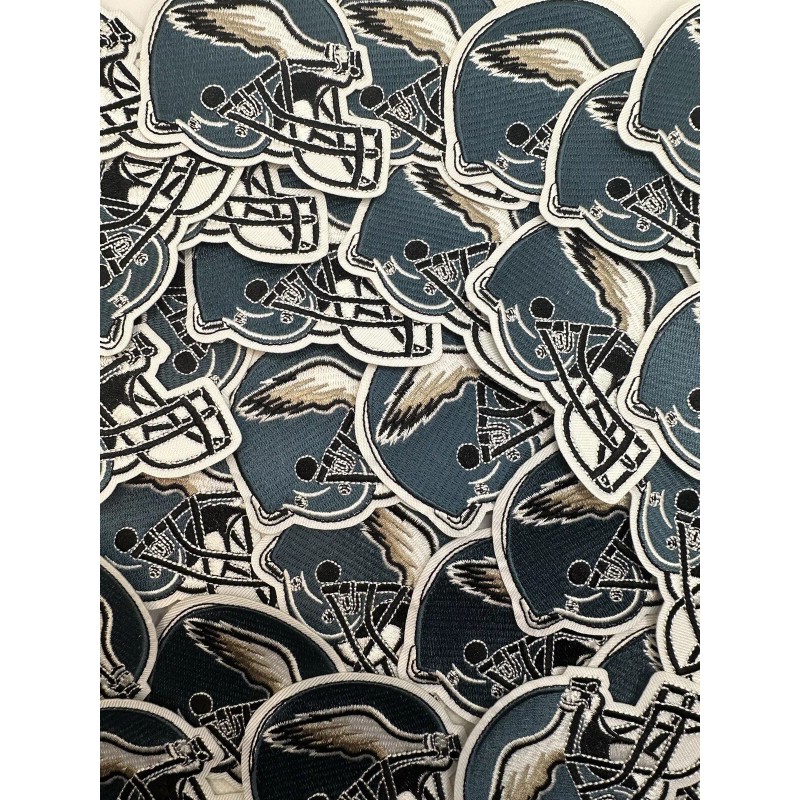 Philadelphia Eagles Helmet Patch Embroidered Iron On
