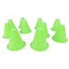 aloala Triangle Mini Color Soft Cone Soccer Dribble Mark Markers