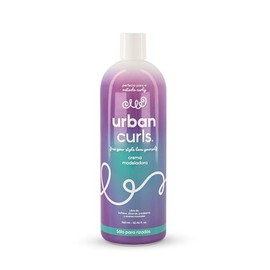 URBAN CURLS CURLS  Crema Modeladora para Peinar y Definir Rizos 960 ml  Sin Sulfatos, Parabenos, Siliconas ni Aceites Minerales  Con Ingredientes 100 