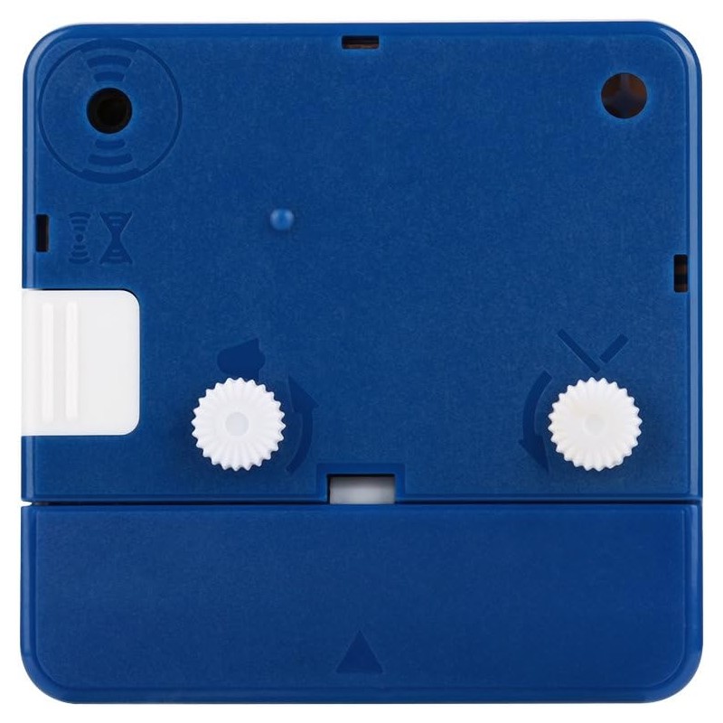 Reloj Despertador Analógico Pequeño Azul Fdit
