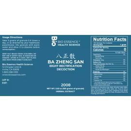 Bio Essence Health Sicecce 2008 Ba Zheng San/Eight Rectification Decoction 100g