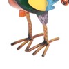 Rooster Statue Figures Ornament Metal Rooster Display Model Toy for