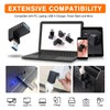 KUOQIY 4 pieces USB 3.0 angle adapter, 90° angle adapter,