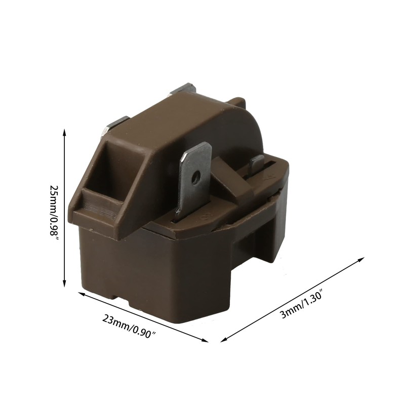 RDEXP 4387535 Refrigerator Compressor Overload and Relay Kit Replace Part