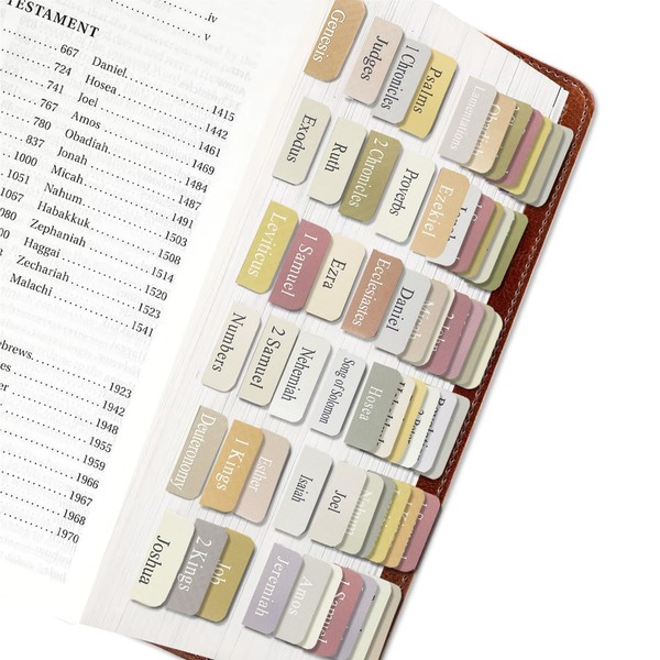 Bible Tabs,Bible Tabs for Women & Men,75 Tabs,Bible Tabs for
