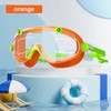 Kids Swim Goggles with Earplugs – Big Frame Anti-Fog No-Leak