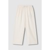 JAJU [JAJU] Women's Double Gauze Shirring Pajama Pants_Ivory