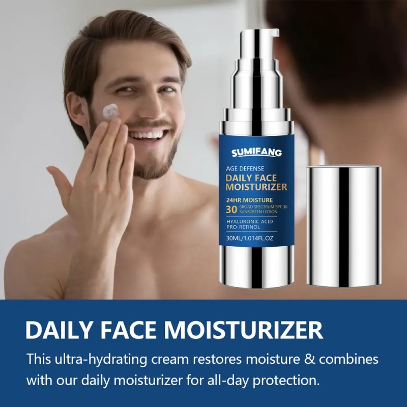 Sumifang Crema Hidratante Facial Diaria Para Hombres-30ml
