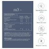 M3+ | Magnesio Glicinato, Citrato Y Malato Lteanina, 90 Cap