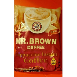 Mr. Coffee MR . BROWN COFFEE CAPPUCCINO INSTANT COFFEE 3 IN1 (30 SACHETS X17G)