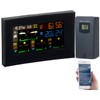 infactory Table Clocks: Wireless Weather Station with Outdoor Sensor, Weather