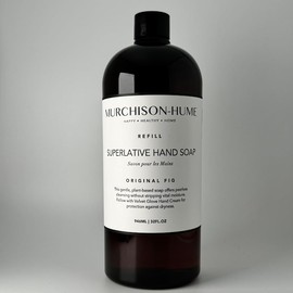 Murchison-Hume Luxury Vegan Hand Soap Refill, Moisturizing Hand Wash, SLS, Paraben & Cruelty-Free, 32oz (Original Fig)