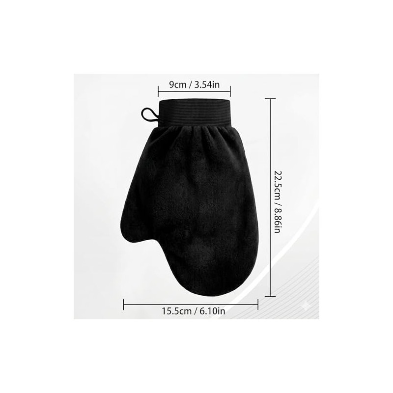 3 Guantes Aplicadores De Bronceado De Gamuza