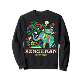 Thailand Songkran Bangkok Phuket Pattaya Gift Souvenir Sweatshirt