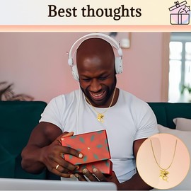 Gold Shark Necklace for Men Women Sea Ocean Animal Necklaces for Men Women Stainless Steel Fish Necklace to Shark Lovers Gifts to Boys Girls