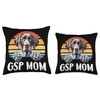 GSP Mom German Shorthaired Pointer for Women Hunting Dog Throw