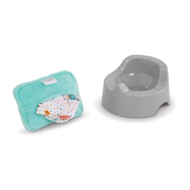 Corolle 9000110750 Ma Premiere Poupee Potty Towel Dispenser for All 30-36 cm Baby Dolls from 18 Months