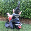 Nowaday Gnomes - Biker Dude The Biker Gnome in Leather