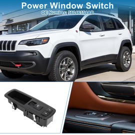 A ABSOPRO Chrysler 200 Electric Window Switch No.56046554AB for Jeep Cherokee Black