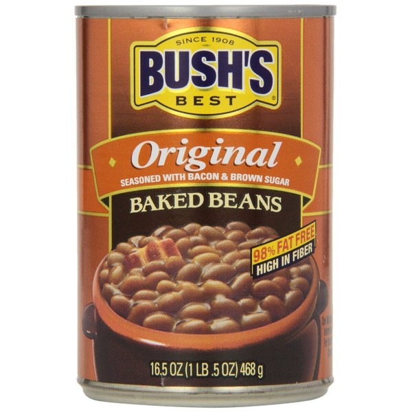 Bush's Best Baked Beans Original - 8/16.5oz cans (2 Pack) by Bush's Best