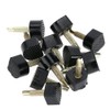Candeon Heel Tips, 60 Pieces (5 Different Sizes), Repair Tips