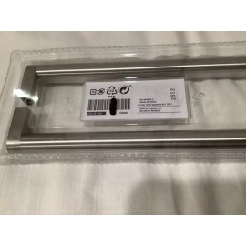 IKEA 2 Pack  IKEA ORRNAS 13" Stainless Steel Handle, 12 5/8" C-C Hole Spacing, NEW