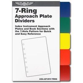 7 Ring Approach Plate Dividers Asa-ap-div-7rng