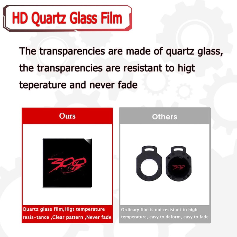 2pcs Never Fade Car LED Door Logo Compatible for 300