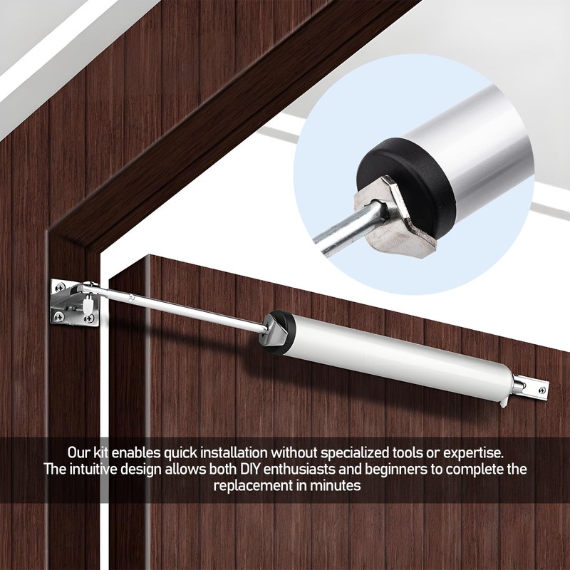 KIBBEH 10 Pack Heavy Door Closer Repair Kit, Include 8