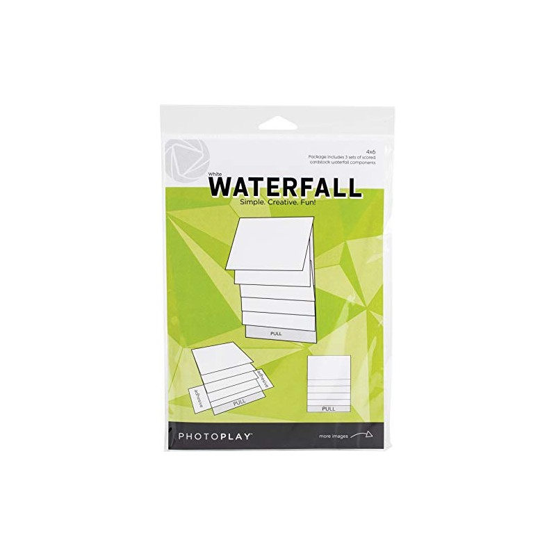 PHOTOPLAY Maker Series 4X6, White Waterfall