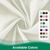 Biscaynebay Wrap Around Bed Skirts for Queen Beds with Short