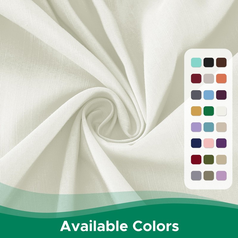 Biscaynebay Wrap Around Bed Skirts for Queen Beds with Short