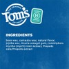 Tom's of Maine Natural Waxed Antiplaque Flat Floss, Spearmint, 32-Yards,