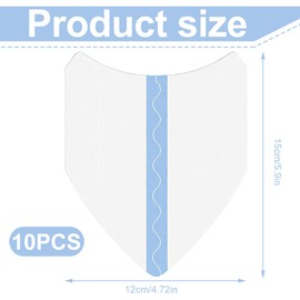 LQIOACU 10 Stück Thigh Lifting Tape, Oberschenkelbänder, Transparentes Körperband zur Straffung & Stützung, Body Tape, Unsichtbares Pflaster für strahlende Haut, feste Beine und Outdoor-Sport