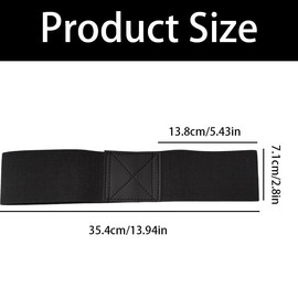 lqwidyf 2 Pack Golf Swing Arm Band Golf Training Aid Golf Wrist Training Aid for Golfers Beginners (Black & Blue)