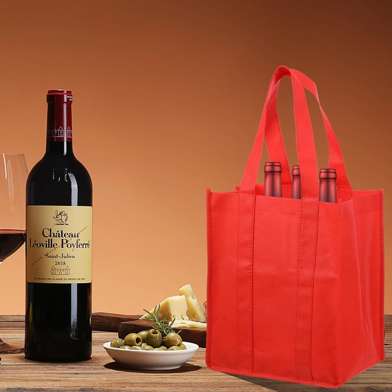 Classicseali 2 portabottiglie, 6 bottiglie, borsa per bottiglie, contenitore per