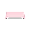 Pomp Pink 90" x 132" Inch Premium Polyester Tablecloth |