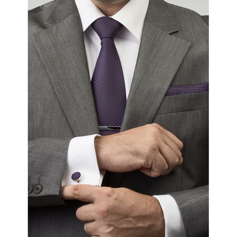 Premium Men’s Gift Tie Set Silky Necktie Pocket Squares Tie