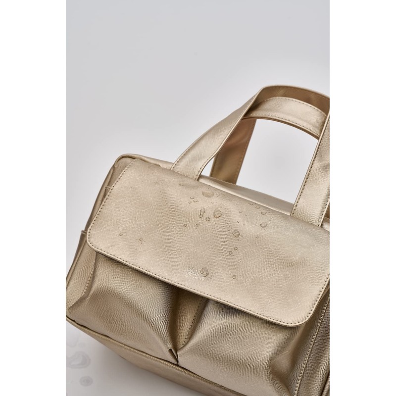Victoria Green 'Iris' Carry All Wash Bag in Gold